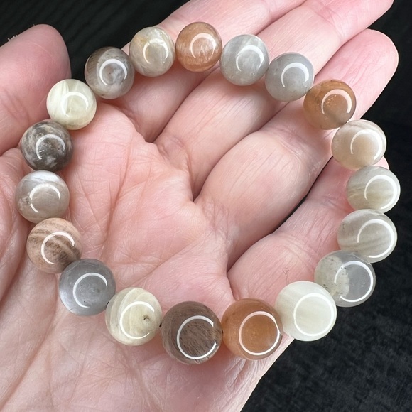 Jewelry - 10mm Moonstone Sunstone mix Bracelet ✨